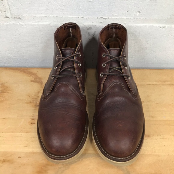 Red Wing Shoes Mens 10D 3141 Work Chukka - Picture 3 of 14
